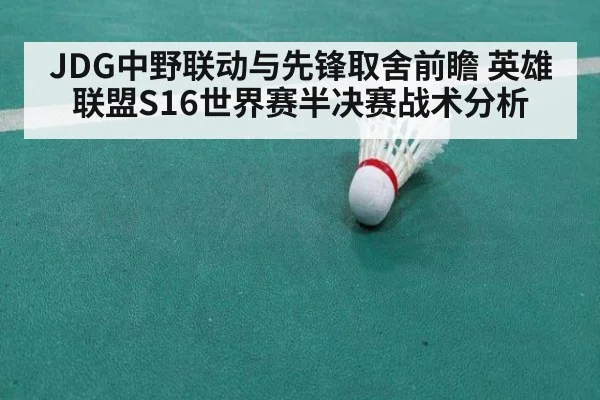 JDG中野联动与先锋取舍前瞻 英雄联盟S16世界赛半决赛战术分析